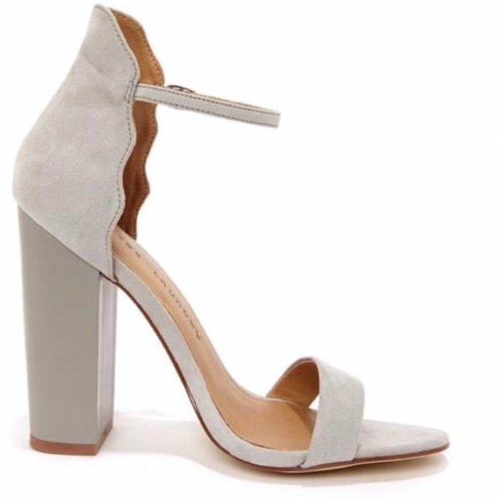 Chinese Laundry Scalloped Heels